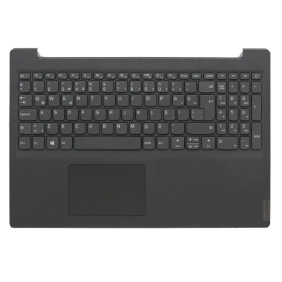 Lenovo Ideapad V15-IWL V15-IIL V15-IKB V15-ADA 5CB0X57073 gray Turkish TR keyboard palmrest