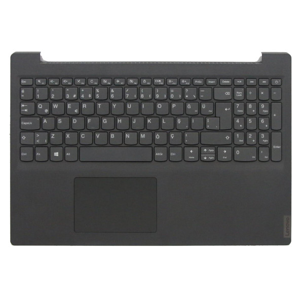 by high qulity Lenovo Ideapad V15-IWL V15-IIL V15-IKB V15-ADA 5CB0X57073 gray Turkish TR keyboard palmrest on laptop-keyboard.com