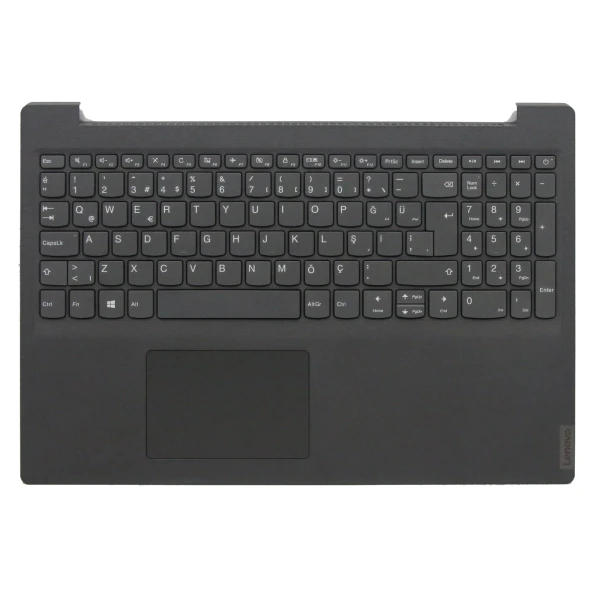 by high quality Lenovo Ideapad V15-IWL V15-IIL V15-IKB V15-ADA 5CB0X57073 gray Turkish TR keyboard palmrest on laptop-keyboard.com