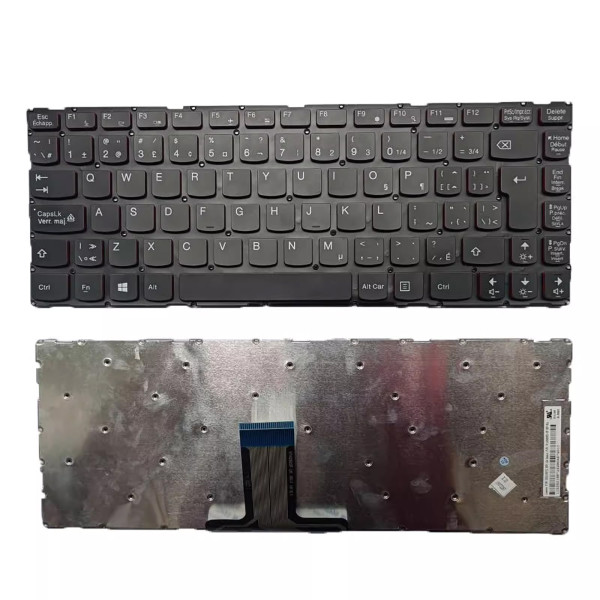 by high qulity Lenovo Ideapad Y40 Y40-70AT-ISE Y40-80-IFI Y40-80 red Canadian French CF keyboard on laptop-keyboard.com