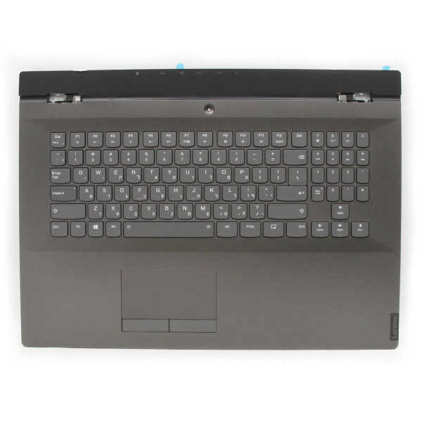 by high qulity Lenovo Legion Y740-17ICHg 5CB0S16462 Gray RGB backlit Hebrew HB keyboard palmrest on laptop-keyboard.com