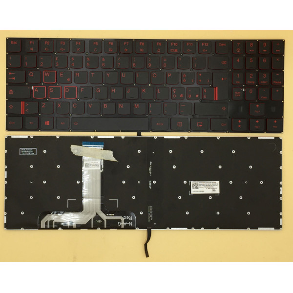 by high quality Lenovo Legion Y520-15IKB Y720-15IKB R720-15IKB red key Iluminat din spate Italian IT tastatură on laptop-keyboard.com