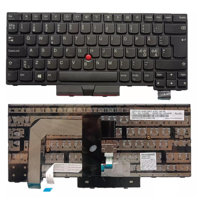 Lenovo T470 T480 01HX447 01HX487 01AX516 Norwegian NE NR keyboard