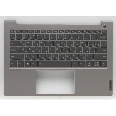 Lenovo ThinkBook 13s G3 ACN 5CB1C72423 gray backlit Russian RU keyboard palmrest