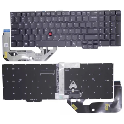 Lenovo ThinkPad E16 Gen 3 Gen 4 / P16s Gen 3 Gen 4 ngược màu đen bàn phím US AI