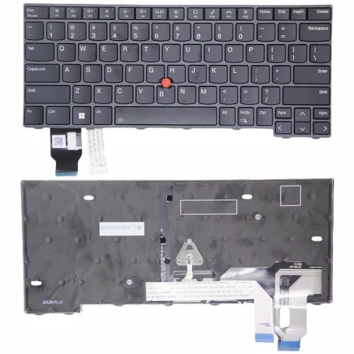Lenovo Thinkpad P14s Gen 3 Gen 4 backlit US keyboard black