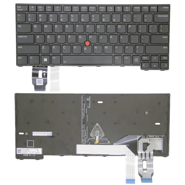 by high quality Lenovo ThinkPad L14 Gen 7 21X2 21X3 21X6 21X7 tastatură cu iluminare din spate în SUA on laptop-keyboard.com