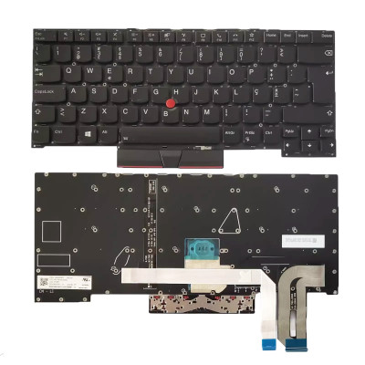 Lenovo Thinkpad T14S SN20W19590 backlit Portuguese PO keyboard