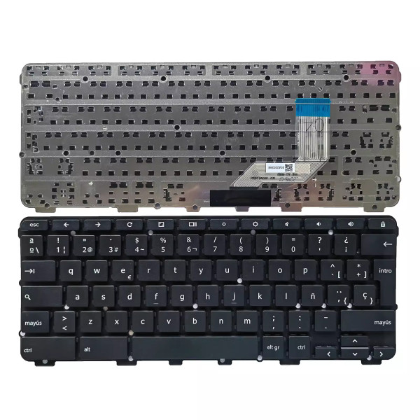 by high qulity Lenovo yoga N24 Chromebook 100e 500e N3350 Spanish SP keyboard on laptop-keyboard.com