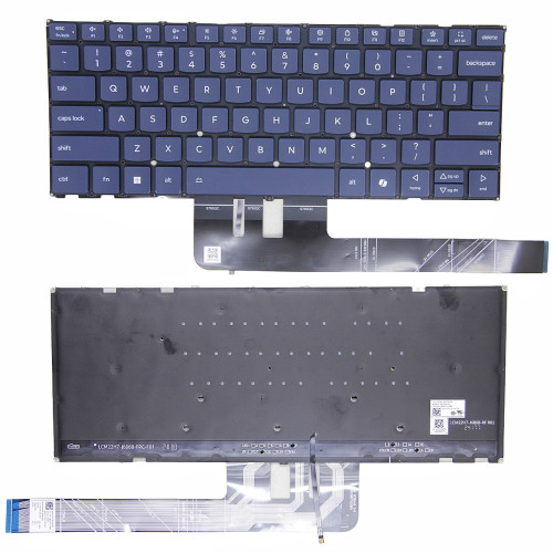 Lenovo Yoga 7 2-in-1 14IPH11 14AGP11 14Q8Y11, tastatură SUA albastră cu iluminare retro, AI