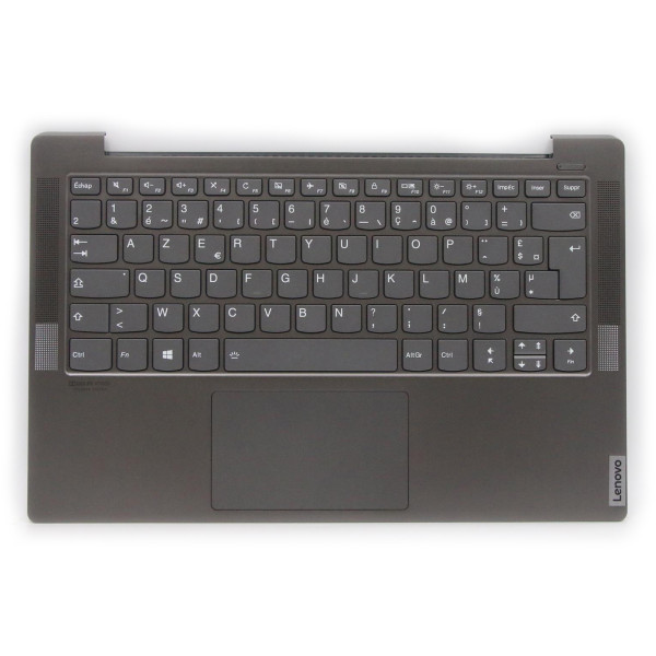 by high qulity Lenovo yoga S740-14IIL 5CB0U44084 Gray metal backlit French FR keyboard palmrest on laptop-keyboard.com