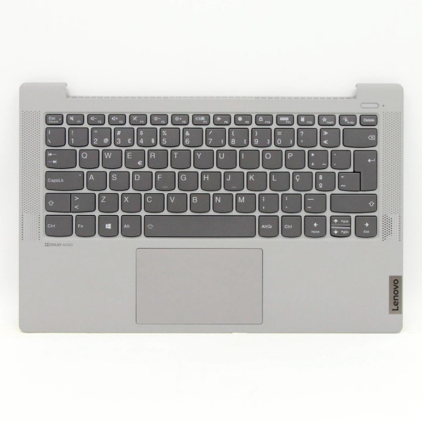 by high qulity Lenovo IdeaPad 5-14ARE05 5-14ITL05 Light gray backlit Portuguese PO keyboard palmrest on laptop-keyboard.com
