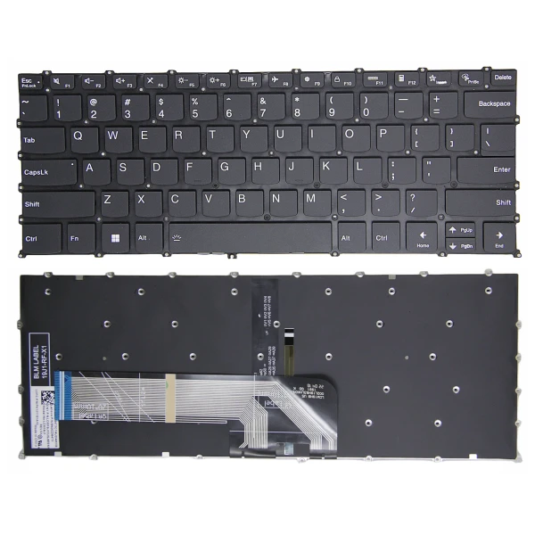 by high quality Lenovo ideapad 3 14ABA7, 5 14ABA7, 5 Pro- 14ITL6, F10 lock hitam backlit US keyboard on laptop-keyboard.com