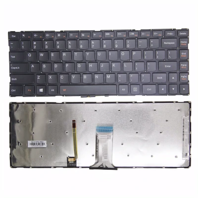 Lenovo ideapad 500S-14ISK 500-14ACL 500-14ACZ 500-14IBD 500-14IHW 500-14ISK atpakaļskata ASV tastatūras oriģināls
