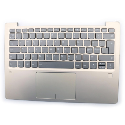 Lenovo ideapad 720S-13ARR Light gold backlit Norwegian NE keyboard palmrest