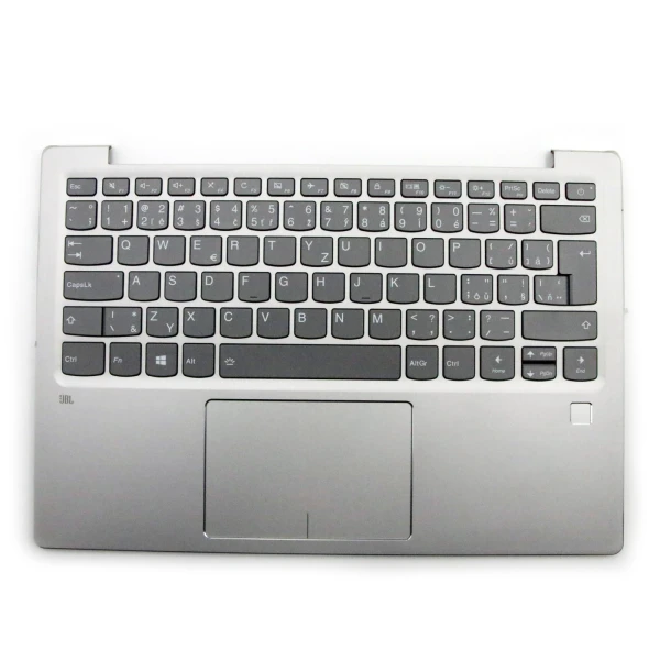 by high quality Lenovo ideapad 720S-13ARR silver backlit Czech CZ keyboard palmrest on laptop-keyboard.com