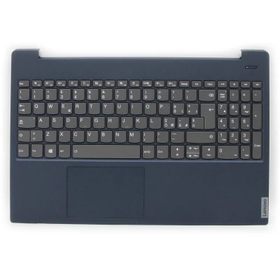 Lenovo ideapad S340-15API 5CB0S18797 biru backlit Italia IT keyboard palmrest