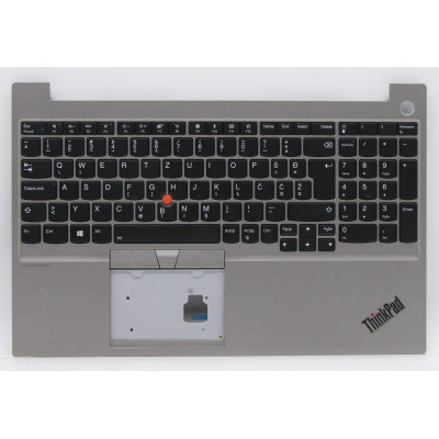 Lenovo thinkpad E15 5M10V16980 silver backlit Slovenian SA keyboard palmrest