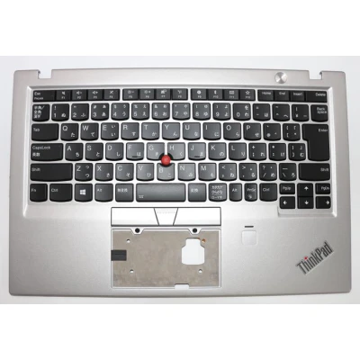 Lenovo thinkpad X1 Carbon Gen 5 5th 2017 Kabylake CPU 01LX640 silver backlit Japanese JP keyboard palmrest