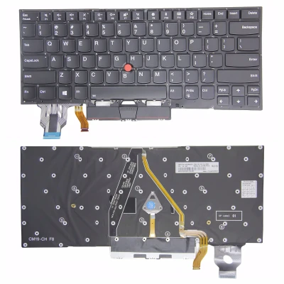 Lenovo Thinkpad X1 Carbon 7th Gen 2019, X1 Carbon 8th Gen 2020 atpakaļ tastatūras augsta kopija