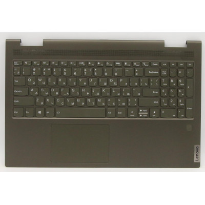 Keyboard Lenovo yoga 7 15ITL5 Moss green metal backlit Russian RU palmrest