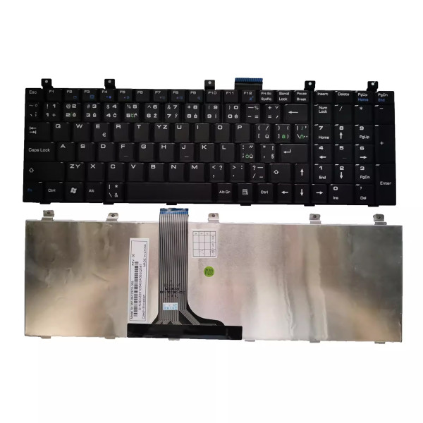 by high qulity MSI VR630x MS-1672 MS-1674 EX600 Czech CZ keyboard on laptop-keyboard.com