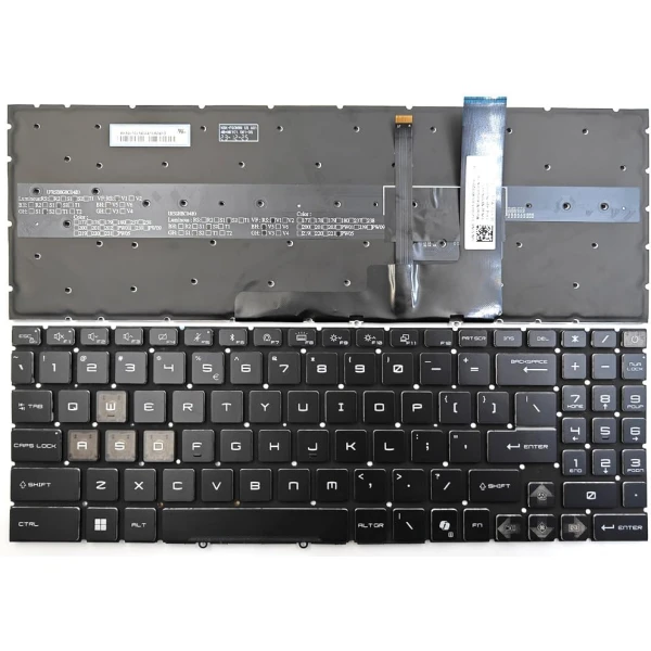 by high quality MSI Crosshair A16 A17 HX D8WFKG D8WGKG 24- strefa RGB podświetlona klawiatura USA AI on laptop-keyboard.com