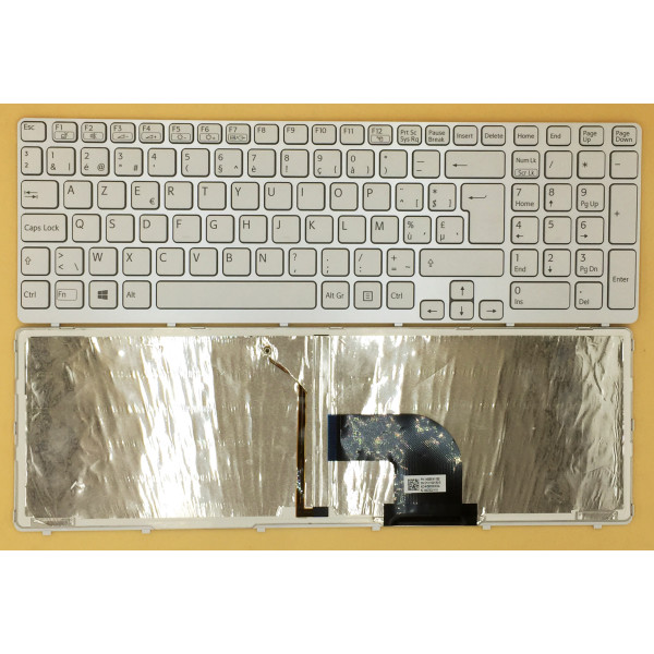 by high quality SONY SVE15 alb Iluminat din spate Belgian BE tastatură 9Z.N6CBQ.H1A NSK-SEHBQ 1A on laptop-keyboard.com