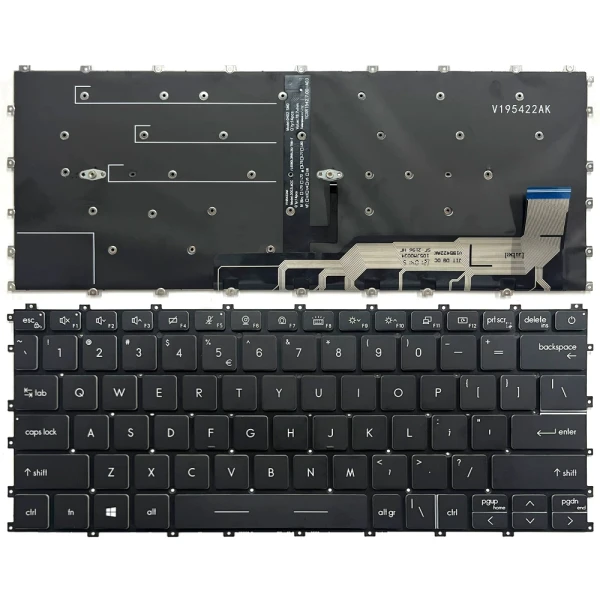 by high quality MSI Summit E13 Flip Evo A12MT A13MT A11MT ASV tastatūra ar atpakaļskata spoguļu on laptop-keyboard.com