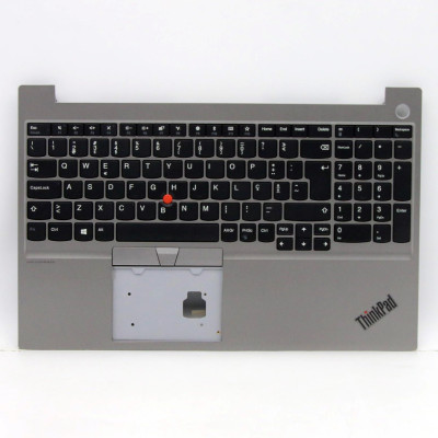 ThinkPad E15 Gen 1 silver Portuguese PO keyboard palmrest