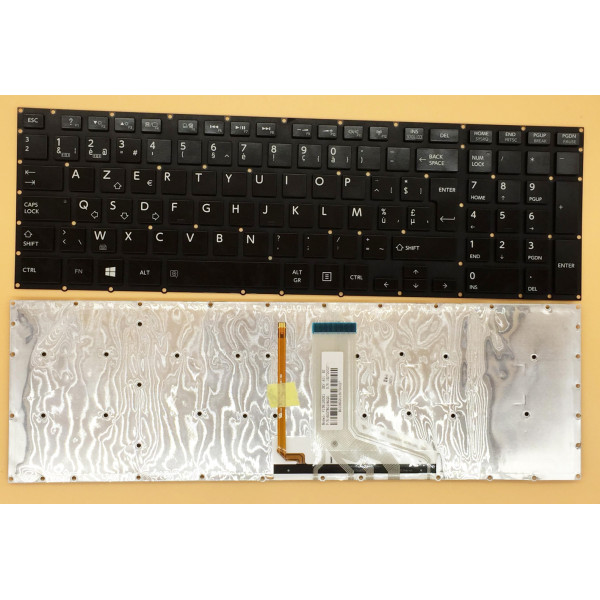 by high quality Toshiba P50-A P50T-A P55-A P55T-A P70-A P75-A Iluminat din spate Belgian BE tastatură on laptop-keyboard.com