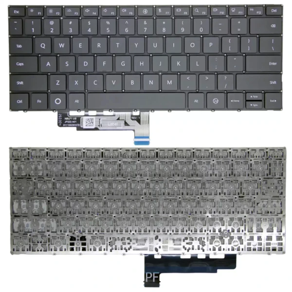 by high quality Huawei MateBook X Pro 2024 VGHH-16 VGHH-32 VGHH-X black US keyboard on laptop-keyboard.com