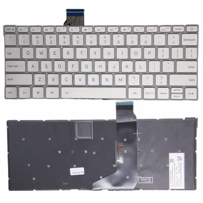 Xiaomi Air 12.5 161201 TM1607 silver backlit US keyboard