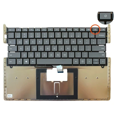 Microsoft surface laptop 1 2 1769 1782 1770 1772 1790 US keyboard deep gray